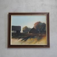 VALDEMAR OBERG (������ǥޡ������С���) | Houses and Trees | Oil painting ���� �̲� ���������ǥ� �ߥåɥ������꡼ MDC�ξ��ʲ���