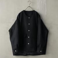 MANON (�ޥΥ�) | MELTONCARDIGAN JKT (black) one size | ���ȥ󥫡��ǥ����󥸥㥱�å� �ɥ��åץ������� �������� 25AW�ξ��ʲ���