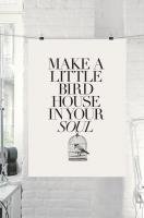 SALE 20%աTHE MOTIVATED TYPE | MAKE A LITTLE BIRD HOUSE IN YOUR SOUL | A3 ȥץ/ݥξʲ