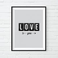 THE MOTIVATED TYPE | LOVE YOU (black) | A3 ȥץ/ݥξʲ