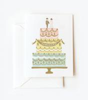 RIFLE PAPER CO. | CONGRATS WEDDING CAKE | ǥ (NO.GCW001) | ꡼ƥ󥰥ɤξʲ