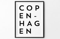 MOTTOS PRINT | COPENHAGEN | A3 アートプリント/ポスターの商品画像