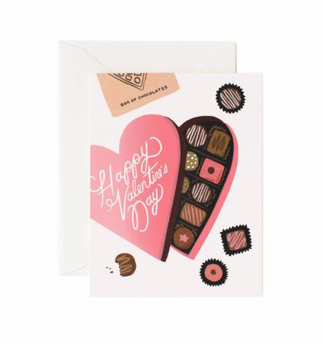 Rifle Paper Co Valentine S Chocolates No Gchv08 バレンタイン グリーティングカード Hafen ハーフェン 北欧 ヨーロッパの雑貨 ポスターを扱う通販ショップ