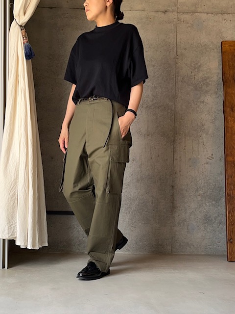 WAIPER.inc FRENCH ARMY M-47 CARGO PANTS LATE MODEL HBT - calme online shop