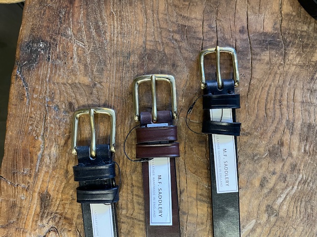 M.F. SADDLERY ブラックベルト MARTIN FAIZEY Martin Faizey マーティンフェイジー MF SADDLERY
