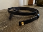 <img class='new_mark_img1' src='https://img.shop-pro.jp/img/new/icons5.gif' style='border:none;display:inline;margin:0px;padding:0px;width:auto;' />Martin Faizey 1/2Lightweight bridle belt (BLACK )