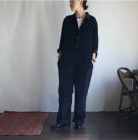 <img class='new_mark_img1' src='https://img.shop-pro.jp/img/new/icons47.gif' style='border:none;display:inline;margin:0px;padding:0px;width:auto;' />Yarmo Boiler Suit (Navy Corduroy)