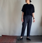 <img class='new_mark_img1' src='https://img.shop-pro.jp/img/new/icons5.gif' style='border:none;display:inline;margin:0px;padding:0px;width:auto;' />comm.arch. Linen Easy Trousers (Faded Navy)