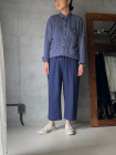 <img class='new_mark_img1' src='https://img.shop-pro.jp/img/new/icons5.gif' style='border:none;display:inline;margin:0px;padding:0px;width:auto;' />FABRIQUE en plamnete terre  tuck linen pants ʥ󥯥֥롼