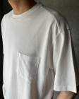 comm.arch. Memphis Soft Wash S/S Tee (Bleach)