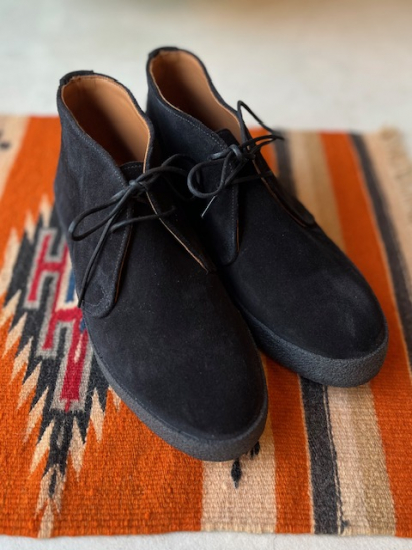 SANDERS Brit ChukkaスウェードGB5 Sanders Brit Chukka Japan Collection – Chocolate Brown Suede, CF Stead