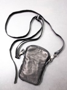 iolomMini rectangle pouch bag /BLACK