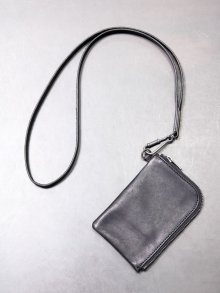 iolomNeck strap+coin purse /BLACK
