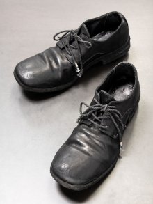 【incarnation】HORSE LEATHER DERBY #2 LINED LEATHER SOLES PIECE DYED /BLACK