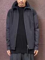 【DEVOA】Track jacket three layer stretch /BLACK