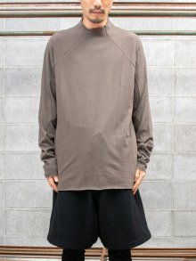 【DEVOA】Long sleeve cotton jersey /GRAY<img class='new_mark_img2' src='https://img.shop-pro.jp/img/new/icons1.gif' style='border:none;display:inline;margin:0px;padding:0px;width:auto;' />