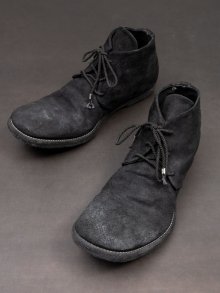 【incarnation】HORSE LEATHER 3 HOLE CHACKER LINED #4 LEATHER SOLES /BLACK SUEDE
