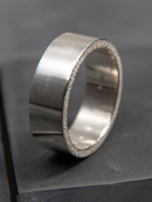※受注生産【iolom】8mm Thick Ring : PLAIN / io-01-217 /SILVER
