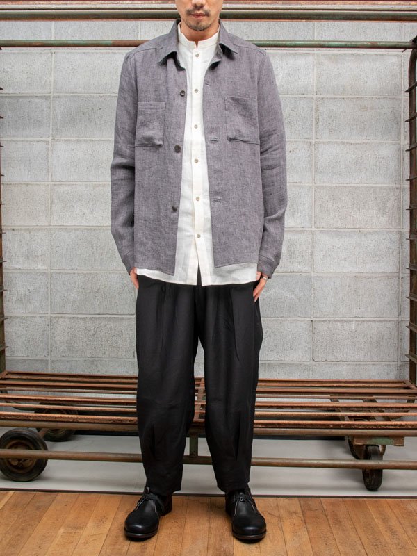 17SS DEVOA Coat Bio-processing Washi シャツ トップス