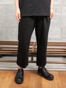 【individualsentiments】COTTON STRETCH JERSEY ELASTIC WAIST EASY PANTS /BLACK<img class='new_mark_img2' src='https://img.shop-pro.jp/img/new/icons1.gif' style='border:none;display:inline;margin:0px;padding:0px;width:auto;' />