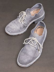 【incarnation】HORSE LEATHER DB-１DERBY LINED #2LEATHER SOLES PIECE DYED /DIRTY GRAY SUEDE