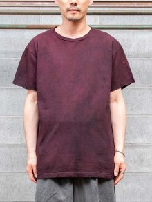 【KLASICA】 Kyoto 染一平 Hand Craft Dye TEE / DARK RED<img class='new_mark_img2' src='https://img.shop-pro.jp/img/new/icons1.gif' style='border:none;display:inline;margin:0px;padding:0px;width:auto;' />