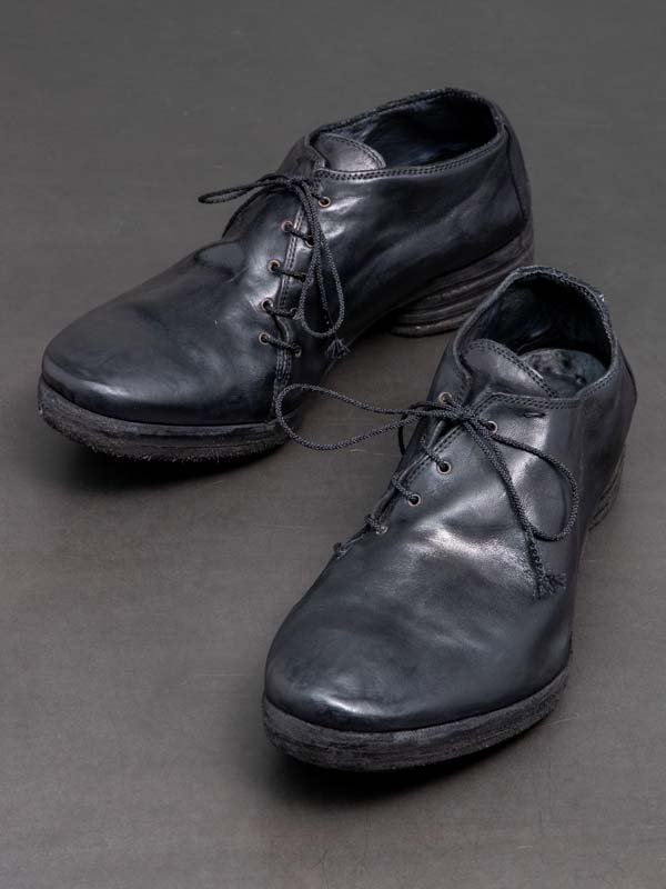 DEVOA】×【incarnation】 Shoes Horse leather garment dyed /BLACK ...