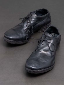 DEVOAۡߡincarnation Shoes Horse leather garment dyed /BLACK