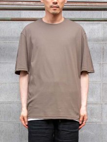DEVOA Short sleeve high gauge jersey /OLIVE<img class='new_mark_img2' src='https://img.shop-pro.jp/img/new/icons1.gif' style='border:none;display:inline;margin:0px;padding:0px;width:auto;' />