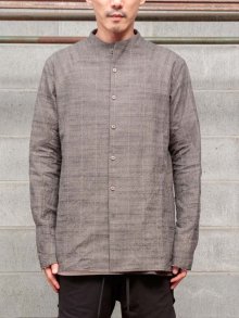 DEVOA Shirt washed cotton / MAD GRAY<img class='new_mark_img2' src='https://img.shop-pro.jp/img/new/icons1.gif' style='border:none;display:inline;margin:0px;padding:0px;width:auto;' />