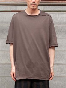 DEVOA Short sleeve cotton suvin soft jersey / BEIGEGRAY<img class='new_mark_img2' src='https://img.shop-pro.jp/img/new/icons1.gif' style='border:none;display:inline;margin:0px;padding:0px;width:auto;' />