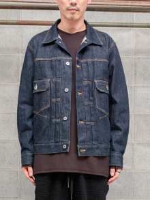 ISAMU KATAYAMA BACKLASH ONE WASH DENIM JAKCKET /ONE WASH INDIGO