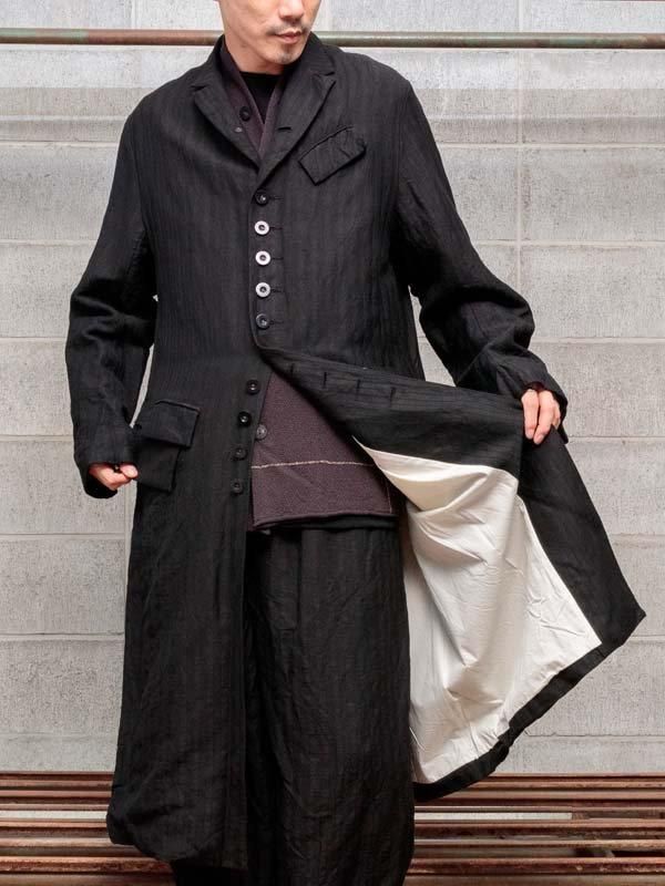 KLASICA】 Classic 10B coat [ SIGLO ] /DARK NIGHT - vektrize.com