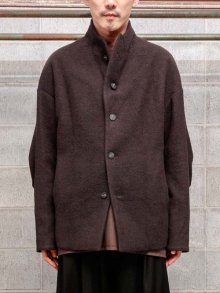 DEVOA Jacket camel / FADE BLACK<img class='new_mark_img2' src='https://img.shop-pro.jp/img/new/icons1.gif' style='border:none;display:inline;margin:0px;padding:0px;width:auto;' />