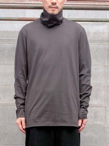 DEVOA High neck long sleeve SUVIN cotton jersey / STEEL GRAY<img class='new_mark_img2' src='https://img.shop-pro.jp/img/new/icons1.gif' style='border:none;display:inline;margin:0px;padding:0px;width:auto;' />