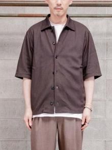山内】 強撚フリーカットポンチ・イージーワンタックパンツ