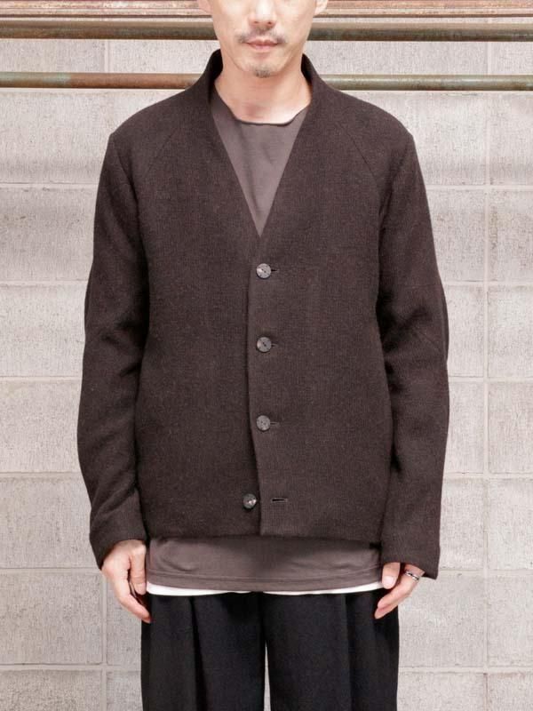 DEVOA ファリエロ サルティShort Sleeve Cotton Motorcycle Coat