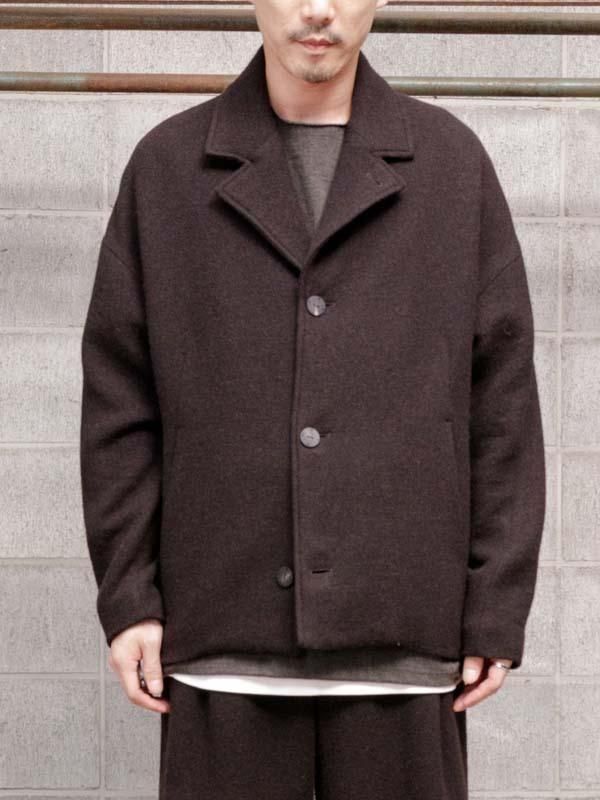 ジャケット・アウター DEVOA DEVOA】 Combat jacket Polyester hybrid stretch / BLACK - vektrize