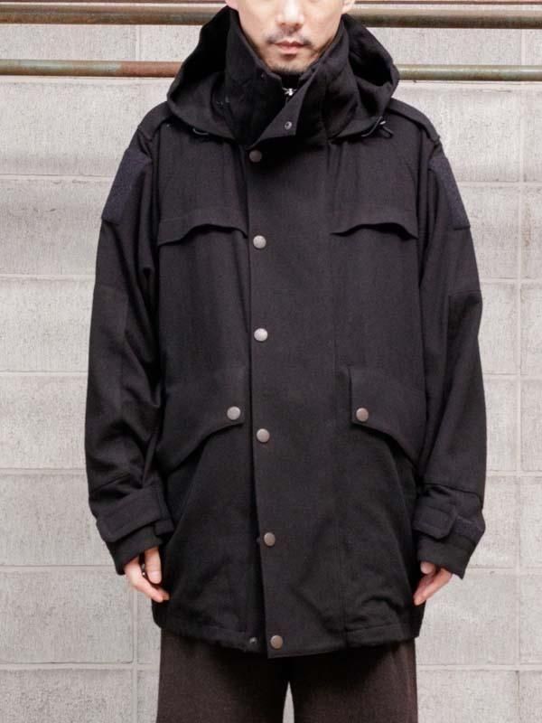 DEVOA】 Coat cashmere silk / BLACK - vektrize.com｜京都裏寺町で