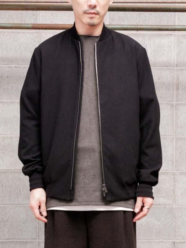 DEVOA】 Jacket Cashmere silk / BLACK - vektrize.com｜京都裏寺町で