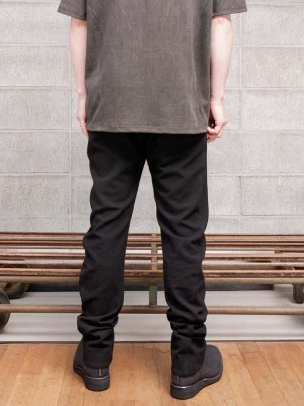 パンツ DEVOA Easy pants brushed cashgora linen DEVOA Easy pants brushed cashgora linen （BLACK） - Osaka / Kyoto