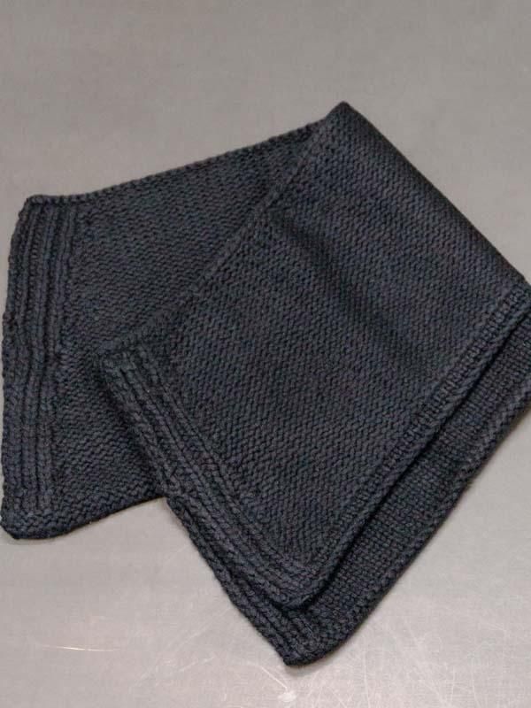 DEVOA】 Knit neck parts cashmere / BLACK - vektrize.com｜京都裏