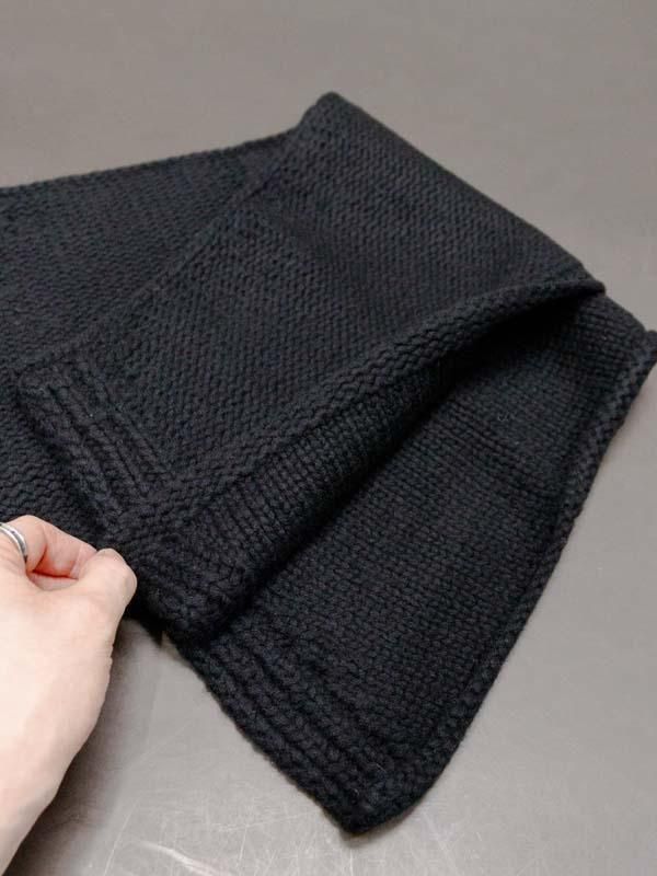 新品DEVOA Knit neck parts/FADE BLACK DEVOA Knit Neck Parts （FADE BLACK） - Osaka / Kyoto, Ship