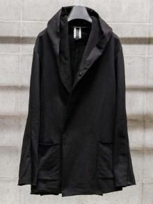 【WARE】裏毛フーデッドジャケット / BLACK<img class='new_mark_img2' src='https://img.shop-pro.jp/img/new/icons1.gif' style='border:none;display:inline;margin:0px;padding:0px;width:auto;' />