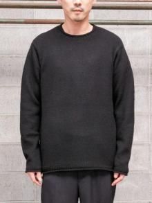 ISAMU KATAYAMA BACKLASH HIMALAYAS YAK KNIT PULLOVER /BLACK<img class='new_mark_img2' src='https://img.shop-pro.jp/img/new/icons1.gif' style='border:none;display:inline;margin:0px;padding:0px;width:auto;' />