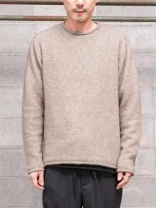 ISAMU KATAYAMA BACKLASH HIMALAYAS YAK KNIT PULLOVER /BROWN<img class='new_mark_img2' src='https://img.shop-pro.jp/img/new/icons1.gif' style='border:none;display:inline;margin:0px;padding:0px;width:auto;' />