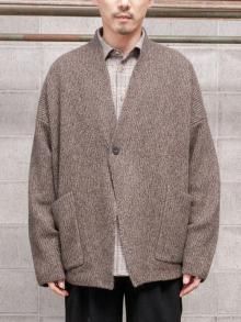 DEVOA Cardigan knit Wool-Cashimere / MERANGE KHAKI<img class='new_mark_img2' src='https://img.shop-pro.jp/img/new/icons1.gif' style='border:none;display:inline;margin:0px;padding:0px;width:auto;' />