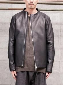 ��DEVOA�� Leather jacket soft sheep single / BLACK<img class='new_mark_img2' src='https://img.shop-pro.jp/img/new/icons1.gif' style='border:none;display:inline;margin:0px;padding:0px;width:auto;' />