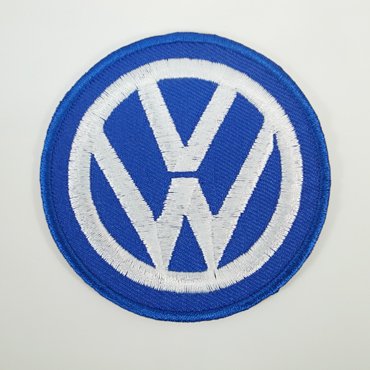 ロゴワッペン VW／フォルクスワーゲン (丸型) - piquant