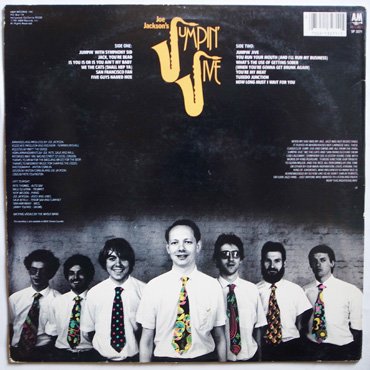 JOE JACKSON □ Jumpin' Jive - piquant